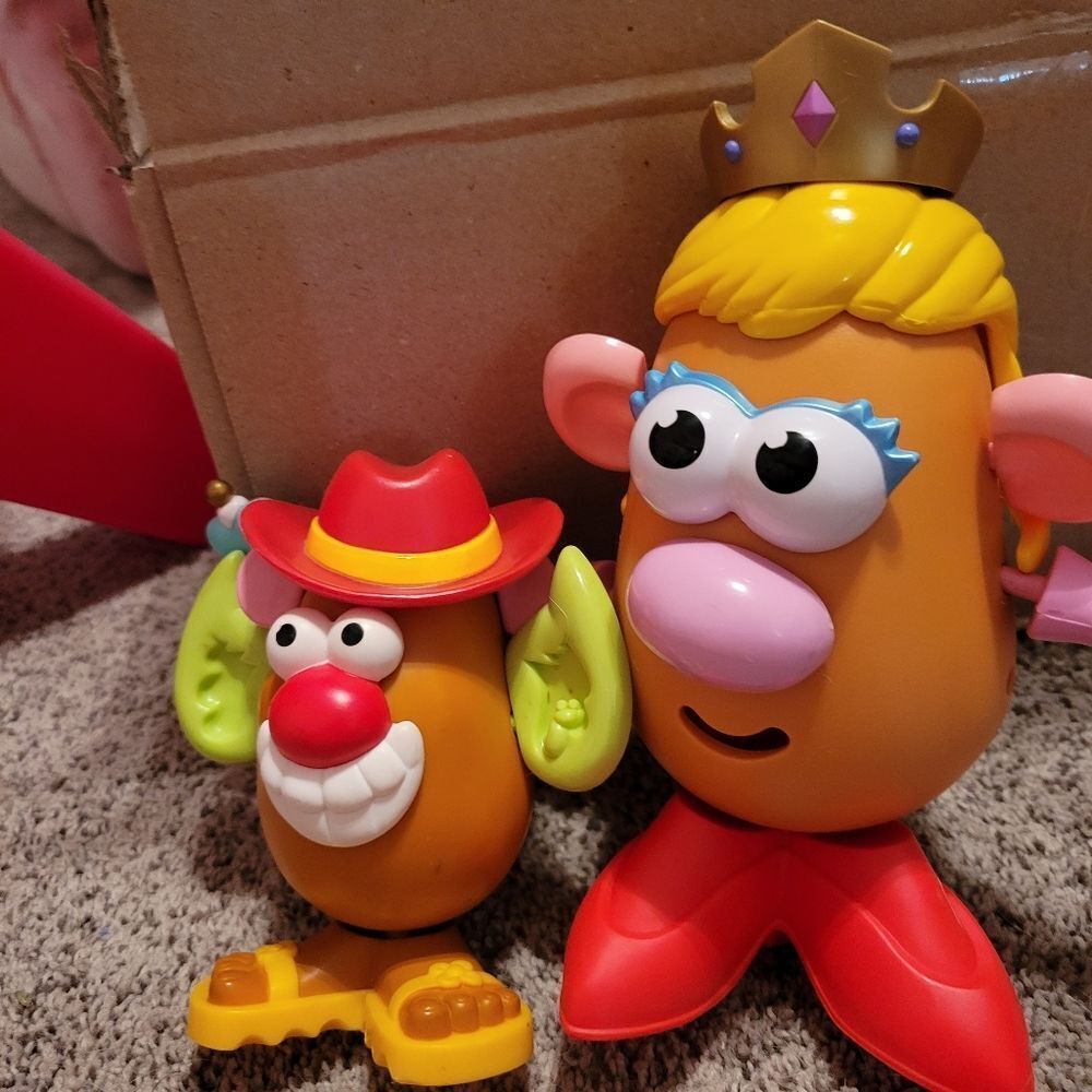 Mixed Lot of Mr. Potato Head Parts & Pieces Hasbro (+ Pumpkin Potato Hea…